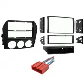 Mazda MX 5 Miata 2006 2007 2008 Single or Double DIN Stereo Radio Install Dash Kit