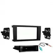 Porsche Cayenne (957) 2008 2009 2010 Single Double DIN Stereo Radio Install Dash Kit