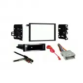 GMC Sonoma 2002 2003 Double DIN Aftermarket Stereo Harness Radio Install Dash Kit