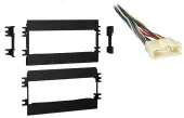 Kia Sportage 1995 1996 1997 1998 1999 2000 2001 2002 2003 Single DIN Stereo Harness Radio Install Dash Kit Package