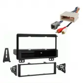 Mercury Mountaineer 2004 2005 Audiophile Sys without Sub Single DIN Radio Harness Dash Kit