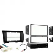 Toyota Sequoia 2014 2015 2016  Single Double DIN Stereo Radio Install Dash Kit Gloss