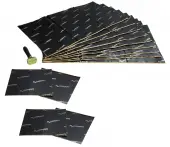Harmony Audio Car Truck SUV Sound Damping Dampening Deadening (9) Mat 18" x 32"  Sheets 36 SQ FT Bulk Kit + (4) 10" x 10" Speaker Kit