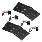 Harmony Audio (2) HA-724568 Factory Speaker Replacement Harness Bundle with Sound Dampening Speak...