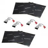 Harmony Audio (2) HA-729301 Factory Speaker Replacement Harness Bundle with Sound Dampening Speak...