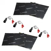 Harmony Audio (2) HA-724570 Factory Speaker Replacement Harness Bundle with Sound Dampening Speak...