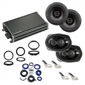 Compatible with Ford Explorer 2016-2109 Factory Speaker Replacement Package Harmony R65 R69 CXA360.4