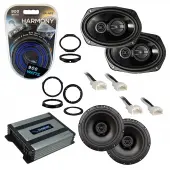 Compatible with Ford Explorer 2016-2109 Factory Speaker Replacement Package Harmony R65 R69 Harmony HA-A400.4