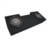 1982-1992 Pontiac Firebird Coupe Kicker CompR CWR12 Dual 12" Sub Box Enclosure Package - Final 2 Ohm