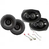 Toyota Yaris Hatchback 07-18 Factory Speaker Upgrade Harmony R69 R65 Speakers