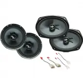 Toyota Yaris Hatchback 07-18 Premium Speaker Upgrade Harmony C69 C65 Speakers