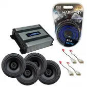 Compatible with Toyota Camry 2018-2019 Factory Speaker Replacement Package Harmony R65 & Harmony HA-A400.4