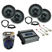 Compatible with Toyota RAV-4 2014-2018 Premium Speaker Replacement Package Harmony C65 Harmony HA-A400.4