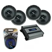 Compatible with Mitsubishi Outlander 2014-2019 Premium Speaker Replacement Package C65 Harmony HA-A400.4