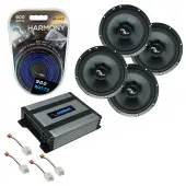Compatible with Toyota C-HR 2018-2019 Premium Speaker Replacement Package Harmony C65 & Harmony HA-A400.4