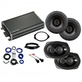 Compatible with GMC Sierra 2500HD 3500HD Ext 2015-2019 Factory Speaker Replacement R69 R65 CXA360.4