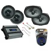 Compatible with Toyota Yaris Hatchback 07-18 Premium Speaker Replacement Harmony C69 C65 Harmony HA-A400.4