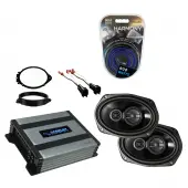 Compatible with GMC Canyon Ext Cab 2015-2018 Factory Speaker Replacement Package R69 & Harmony HA-A400.4