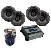 Compatible with Mitsubishi Outlander 2014-2019 Factory Speaker Replacement Package R65 Harmony HA-A400.4