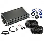 Compatible with GMC Sierra 2500HD 3500HD Regular Cab 14-18 Factory Speaker Replacement R69 & CXA360.4
