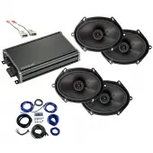 Compatible with Ford Econoline 2014-2018 Factory Speaker Replacement Package Harmony R68 CXA360.4