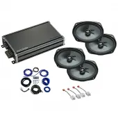 Compatible with Dodge Charger 2015-2019 Premium Speaker Replacement Package Harmony C69 & CXA360.4