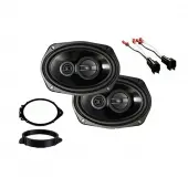 GMC Sierra 2500HD 3500HD Regular Cab 14-18 Factory Speaker Upgrade Harmony R69