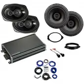 Compatible with Chevrolet Silverado 2500HD 3500HD Ext Cab 15-19 Factory Speaker R69 R65 CXA360.4