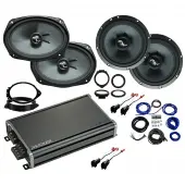Compatible with GMC Sierra 1500 Crew Cab 2014-2018 Premium Speaker Replacement C69 C65 & CXA360.4