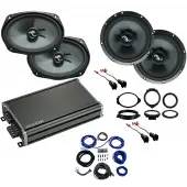 Compatible with Chevrolet Silverado 2500HD 3500HD Crew Cab 15-19 Premium Speaker C69 C65 CXA360.4