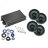 Compatible with Toyota Camry 2018-2019 Premium Speaker Replacement Package Harmony C65 & CXA360.4