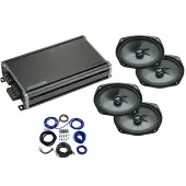 Compatible with Dodge Caravan 2008-2019 Premium Speaker Replacement Package Harmony C69 & CXA360.4