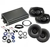 Compatible with GMC Sierra 2500HD 3500HD Crew 2015-2019 Factory Speaker Replacement R69 R65 CXA360.4