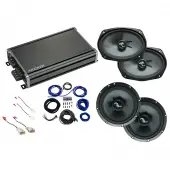 Compatible with Toyota Yaris Hatchback 07-18 Premium Speaker Replacement Harmony C69 C65 CXA360.4