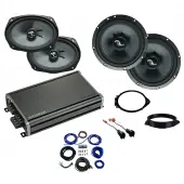 Compatible with Chevrolet Silverado 1500 Ext Cab 14-18 Premium Speaker Replacement C69 C65 CXA360.4