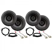Harmony Audio R65 Factory Speaker Replacement Upgrade Package Compatible with Toyota RAV-4 2014 2015 2016 2017 2018