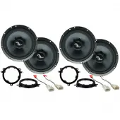 Toyota RAV-4 2014-2018 Premium Speaker Upgrade Package Harmony C65 Speakers New