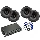 Compatible with Chevrolet Equinox 2018-2019 Factory Speaker Replacement Package Harmony R65 CXA360.4