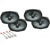 Dodge Charger 2015-2019 Premium Speaker Upgrade Package Harmony C69 Speakers New