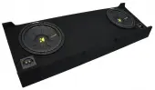 07-13 GMC Sierra Crew Cab Truck Kicker CompC CWCS10 Dual 10" Sub Box Package New