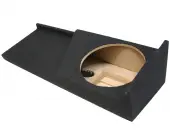 2007-2013 Chevy Silverado Ext Cab Truck Kicker Comp C10 Single 10 Sub Box Enclosure & CXA400....