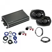 Compatible with Chevrolet Camaro 2016-2018 Factory Speaker Replacement Package Harmony R69 & CXA360.4