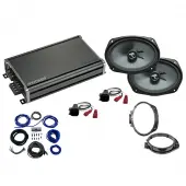 Compatible with Chevrolet Camaro 2016-2018 Premium Speaker Replacement Package Harmony C69 & CXA360.4