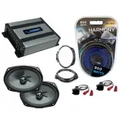 Compatible with Chevrolet Camaro 2016-2018 Premium Speaker Replacement Package Harmony C69 & Harmony HA-A400.4