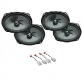 Jeep Cherokee 2014-2018 Premium Speaker Upgrade Package Harmony C69 Speakers New