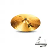 Zildjian K0830 22" K Series Dark Medium Ride Cast Bronze Cymbal with Medium Profile With ZKEY