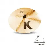 Zildjian K0951 16" K Custom Series Dark Crash Thin Drumset Cast Bronze Cymbal with Low to Mi...