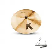 Zildjian K0854 20" K Custom Series Medium Ride Drumset Cast Bronze Cymbal with Low to Mid Pitch and Large Bell Size With ZKEY