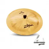 Zildjian A20530 20" A Custom China Cast Bronze Cymbal with High Profile & Brilliant Finish With ZKEY