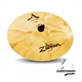 Zildjian A20514 16" A Custom Crash Cast Bronze Drumset Cymbal with Mid Pitch & White Fin...
